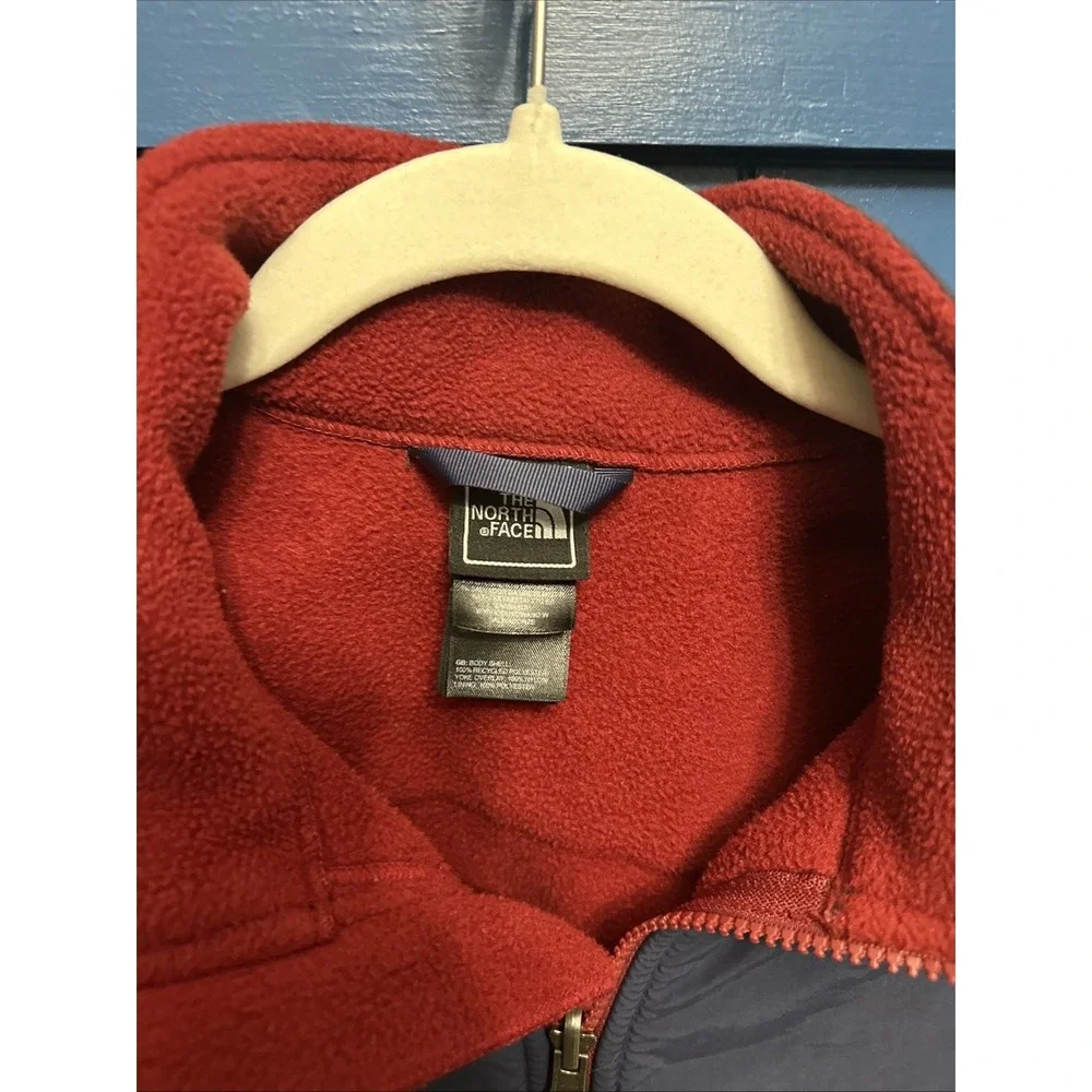 North Face Youth Jacket Denali Fleece Shoftshell Polartec Jacket Size Boys Large
